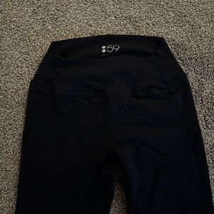 SPLIT 59 black leggings